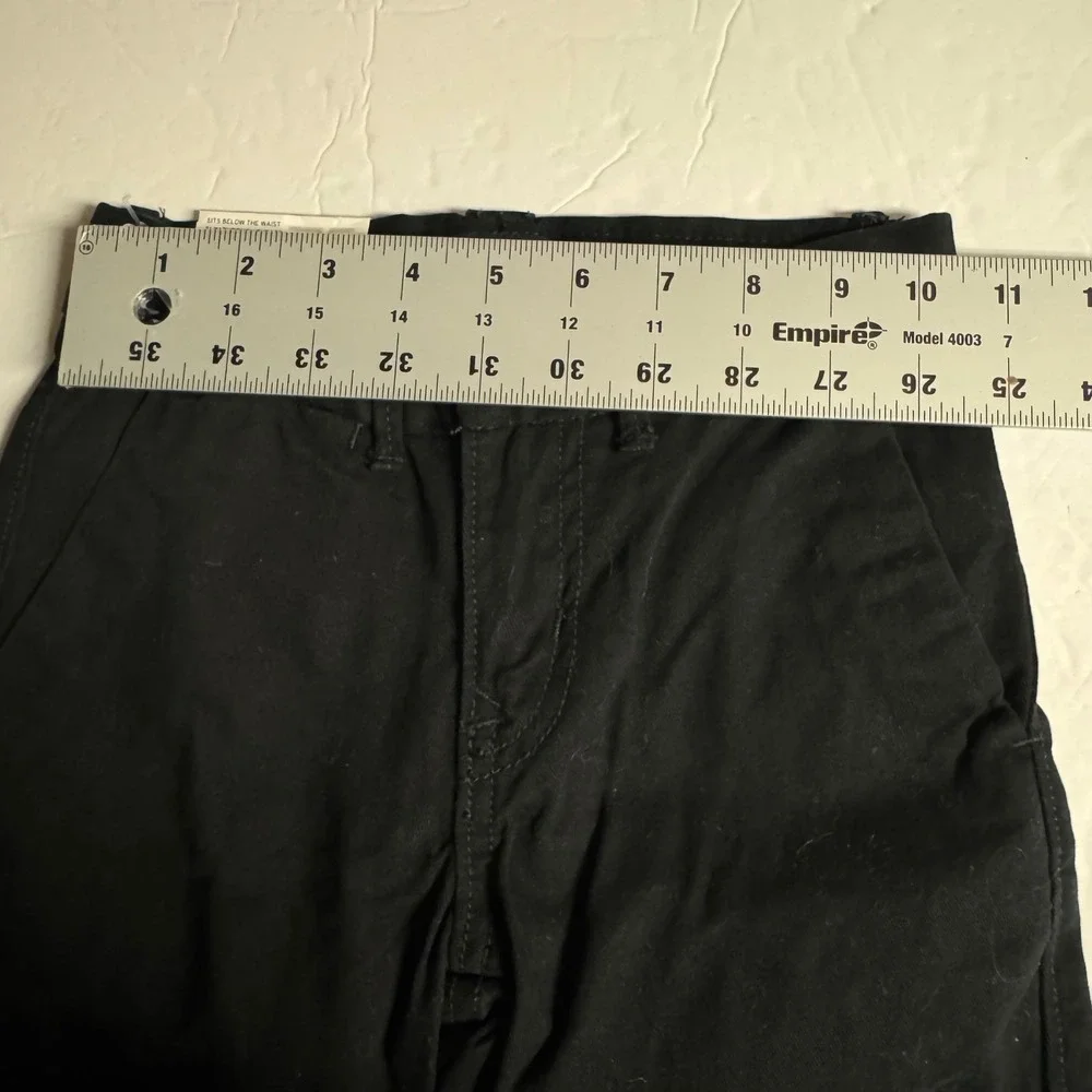 Gap Kids Slim Straight Fit Black‎ Pants Size 6 Boy's Dress Casual